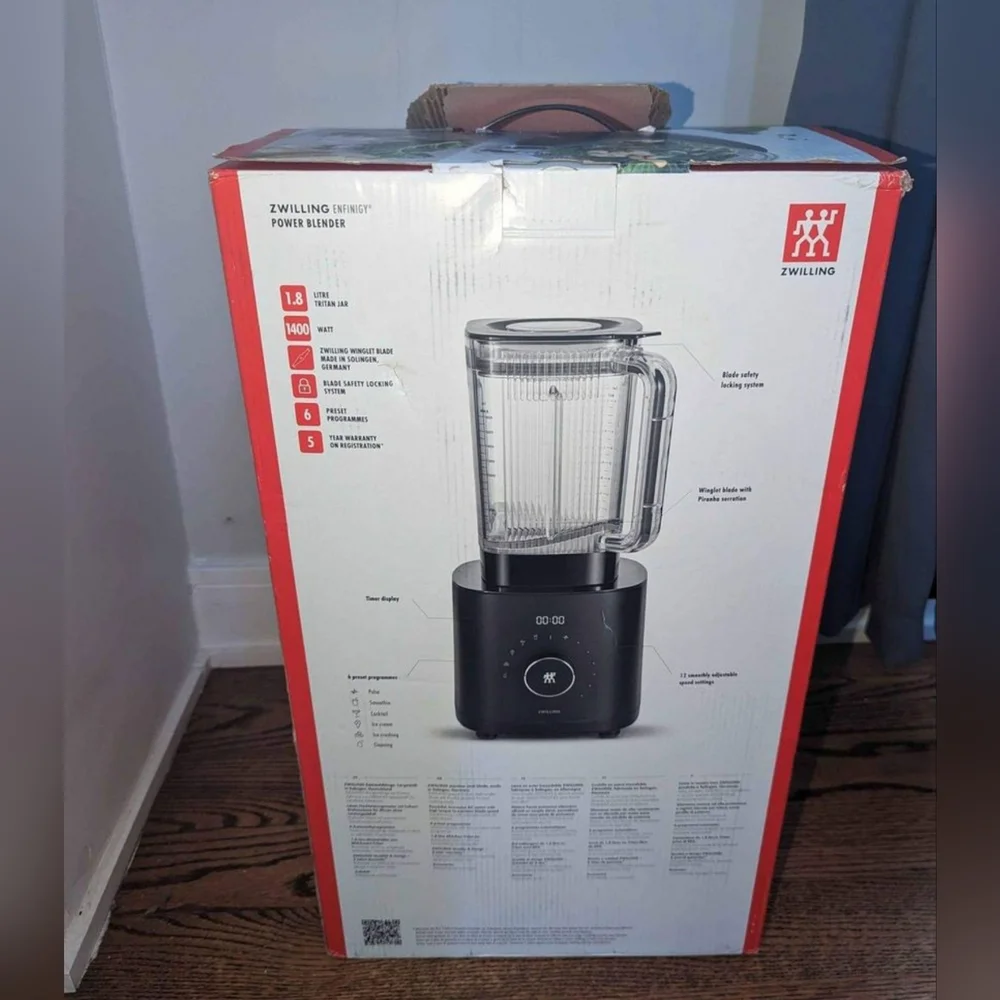 ZWILLING ENFINIGYPower Blender - Black